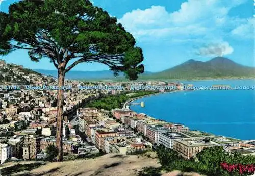 D268082 Napoli Gesamtansicht Vincenzo Carcavallo C A R 1967