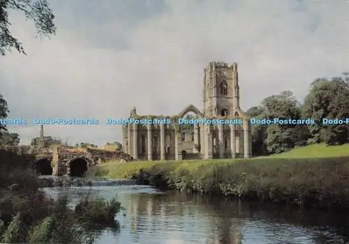 D273191 Yorkshire Fountains Abbey Gesamtansicht von East Colin Richardson Printe