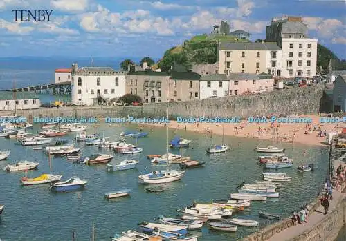 D273194 Tenby Harbour and Castle Hill J Salmon Ltd Cameracolour 1993