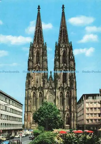 D271348 Köln am Rhein Dom Wilhelm Schafer