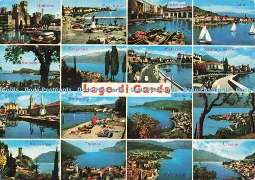 D268093 Lago di Garda Maderno Rivetta Souvenir Brunner Multi View