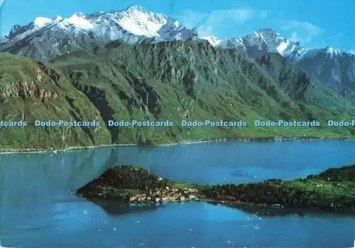 D268094 Comer See Bellagio mit dem Grigne Sandro Lanfranconi 1986
