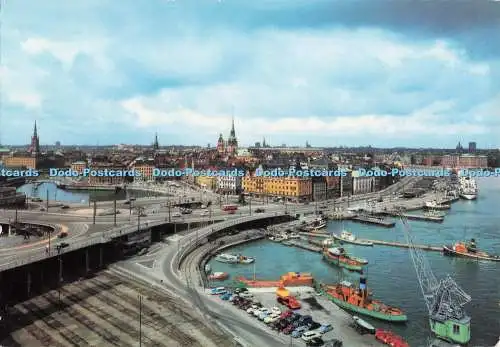 D273258 Stockholm Slussen och Gamla Sta n Grafisk Konst G Trimboli