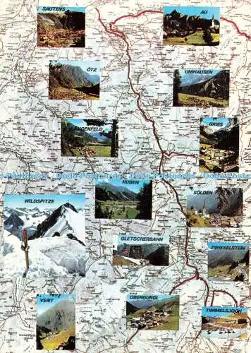 D271414 Otztal Tirol Österreich Risch Lau Multi View