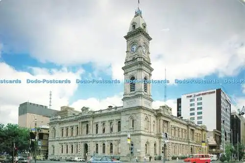 D268158 Die aktuelle G P O Adelaide an der Ecke King William Street und Fran
