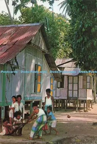 D271418 Singapore Malay Kampong S W Singapore