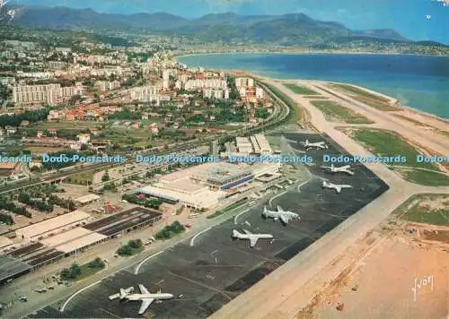 D273267 Nice Vue Generale et l Aeroport de Nice Cote d Azur Yvon S P A D E M 197