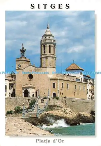 D271421 Sitges Platja d Or Catalan Roc Catalan
