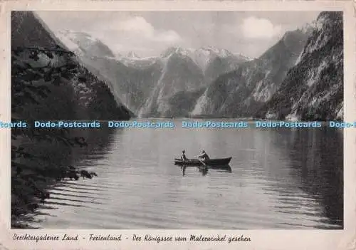 D273315 Berchtesgadener Land Ferienland Der Königsee vom Malerwinkel Gesehen Sch