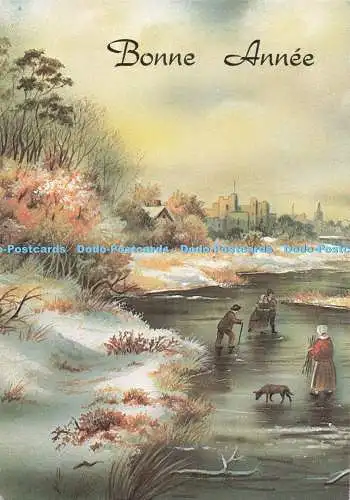D271476 Bonne Annee Postkarte