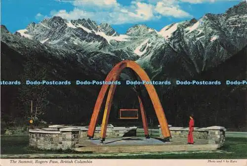 D273324 British Columbia Rogers Pass The Summit Golden Trading Post Wilson Conti