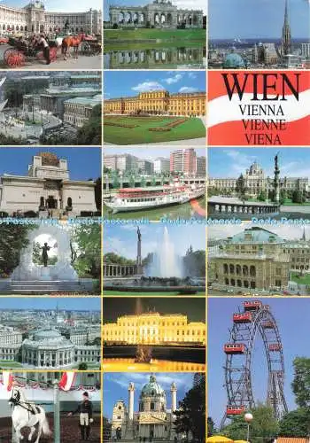 D271479 Wien Hofburg Horowitz und Weege Mehrfachansicht