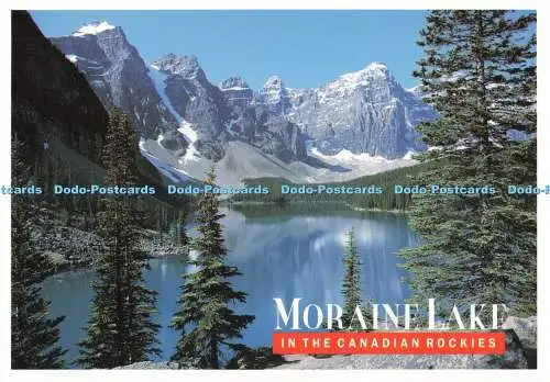 D268226 In den kanadischen Rocky Mountains Moraine Lake Höhe Friesen Drucker Don Harmo