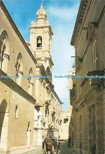 D271491 Malta Villegaignon Street Mdina Perfecta Werbung