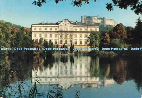 D268238 Salzburger Festspielstadt Schloss Leopold Krone und Festung Risch Lau