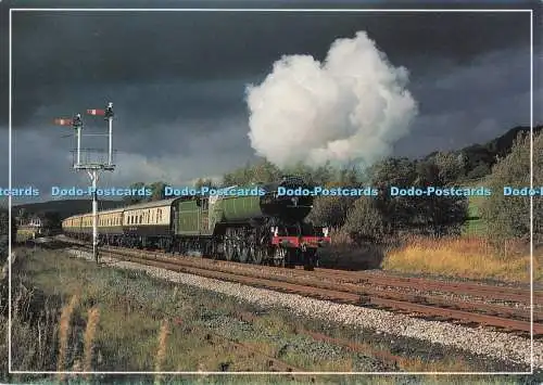 D273366 LNER 4771 Green Arrow Passing Settle Junction with Return Leg of CME Set