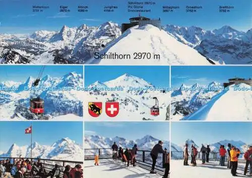 D273387 Schweiz Berner Oberland Schilthorn 2970m Murren Rud Suter Nr 19863 Mult