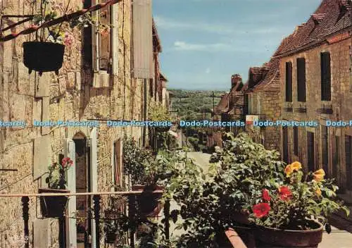 D273391 Domme Dordogne Bastide Francaise Fondee en 1281 Vieilles Rues et Maisons