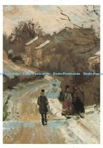 D271548 The National Gallery Lower Norwood Under Snow Pissarro Camille
