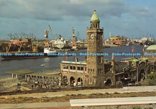 D268331 Hamburg St Pauli Landungsbrücken
