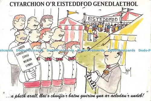D268342 Cyfarchion O R Eisteddfod Genedlaethol Gwe Thio Nalgo