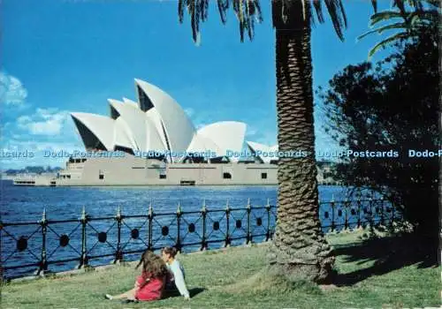 D268349 Australien Sydney Das Sydney Opera House von Millers Point Nucolorvue Pr