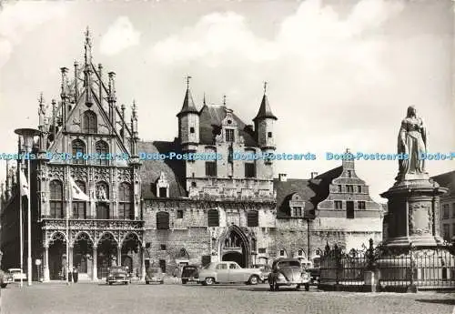 D268367 Mechelen Stadhuis Oude Lakenhallen J Prevot 1965