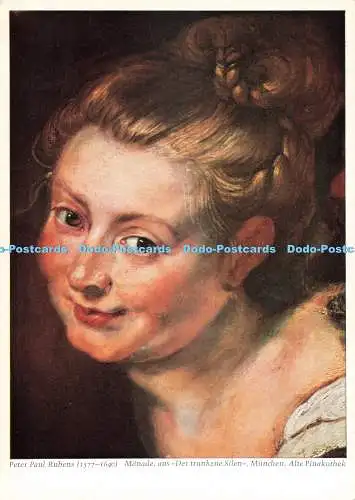 D271668 München Alte Pinakothek Manade aus Der Trunkene Silen Peter Paul Rubens