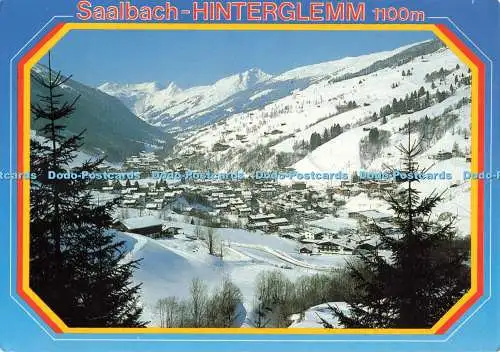 D268478 Saalbach Hinterglemm Tauernverlag W K Huhne