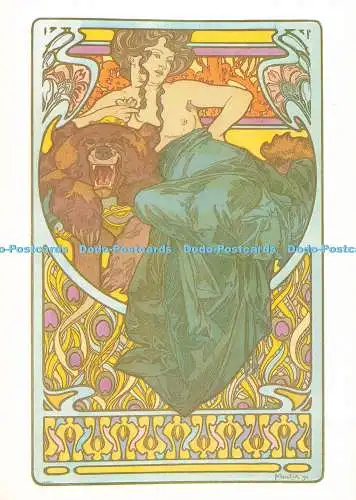 D271782 Dokumente Dekorate Alphonse Mucha Alphonse Mucha Buch Magna Bücher