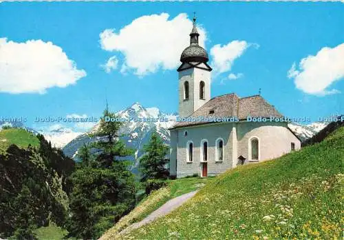 D268523 Bergkirchlein im Fruhling Kaisers im Lechtal Risch Lau Und Gebr Metz