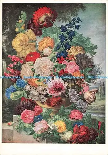 D271816 Wien Österreichisches Museum für Kunst und Industrie Altwiener Blumenstück Nig