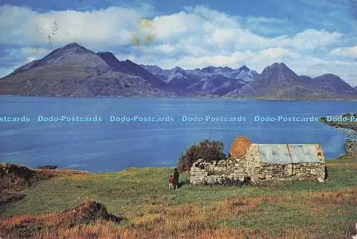 D273657 Isle of Skye Die Cuillins und Loch Scavaig von Elgol J Arthur Dixon Ltd