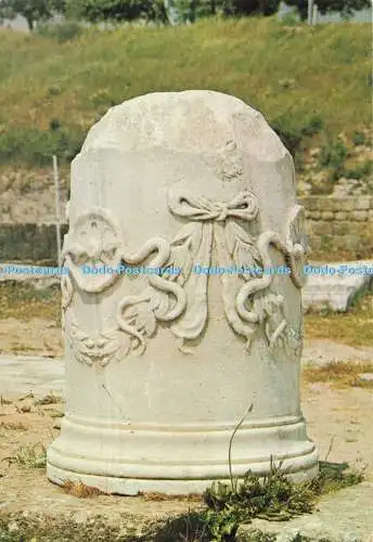 D271821 Bergama Säule mit Schlange naturfarben Fotoserie Taylan Sagnak