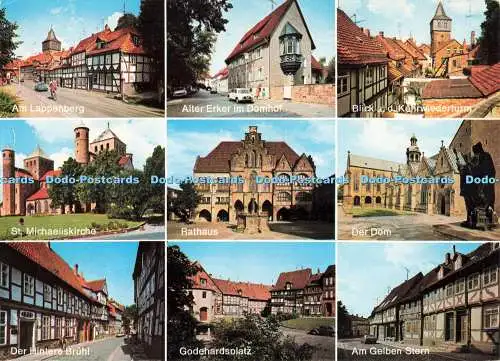 D268553 Hildesheim Rathaus Der Dom Karl Bernhard Mehrfachansicht