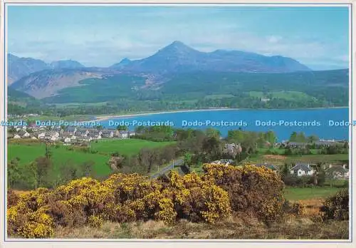 D273663 Isle of Arran mit Blick über Brodick Bay in Richtung Goatfell Whiteholme von D