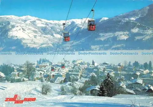D268555 Wintersportplatz Zell am See Mit Zeller Bergbahn Montana Dietmar Sochor