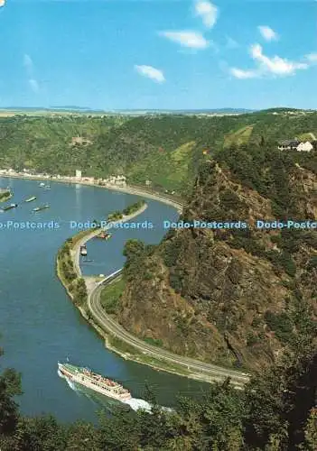 D271825 An Der Loreley Mit Burg Katz F G Zeitz