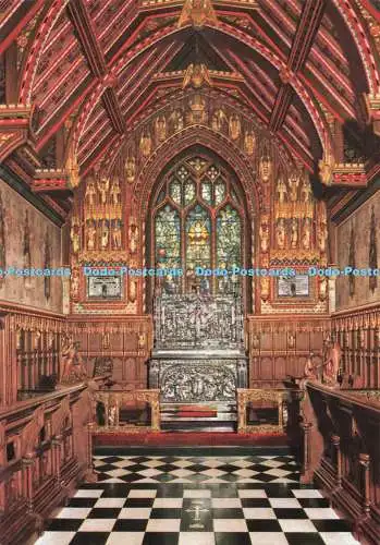 D271831 Sandringham Church The Chancel and Sanctuary Topical Press Pitkin Pictor