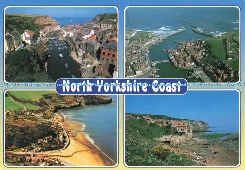 D268562 North Yorkshire Coast Whitby E T W Dennis John Hinde Multi View