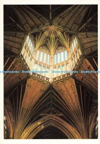 D271832 Ely Kathedrale Laterne Innenraum Walter Scott