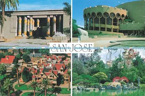 D268576 San Jose Rosenkreuzer Ägyptisches Museum und Kunstgalerie Smith Neuheit 2001