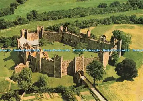 D268583 Suffolk Framlingham Castle Air View HMSO W S Cowell Crown