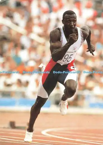 D271865 Linford Christie Gewinner der olympischen Wurzeln der Zukunft Andrew Cowie