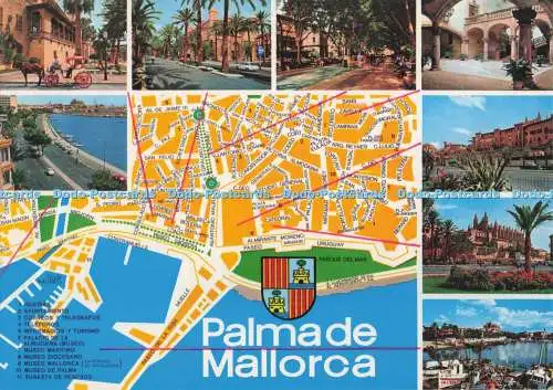 D273711 Palma de Mallorca Cyp Postales Farbe Campana Puig Ferran Werticrom S A M