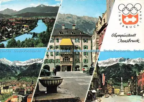 D268601 Olympiastadt Innsbruck Tirol Austragungsort der IX Olympischen Winterspi