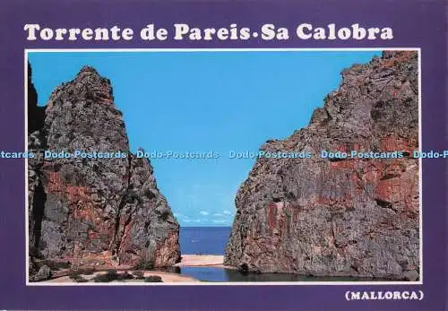 D273713 Mallorca Torrente de Pareis Sa Calobra Postales Cyp Farbe Werticrom S A