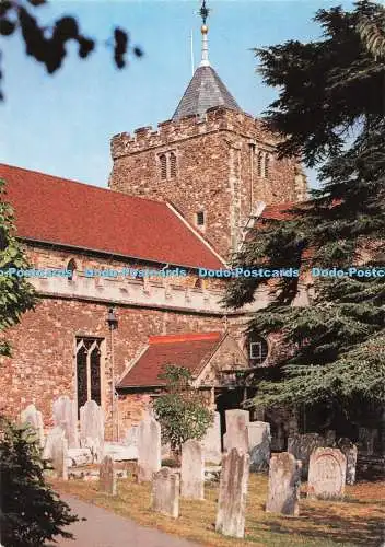 D271878 Sussex Church of St Mary the Virgin Rye Topical Press Pitkin Pictorial P