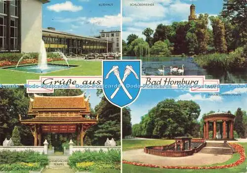 D268618 Grusse aus Bad Homburg Kurhaus Michel Multi View