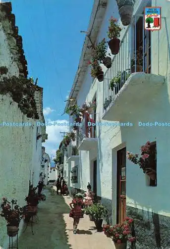 D271893 Granada Jerez Del Marquesado Typische Straße Farbe Zerkowitz